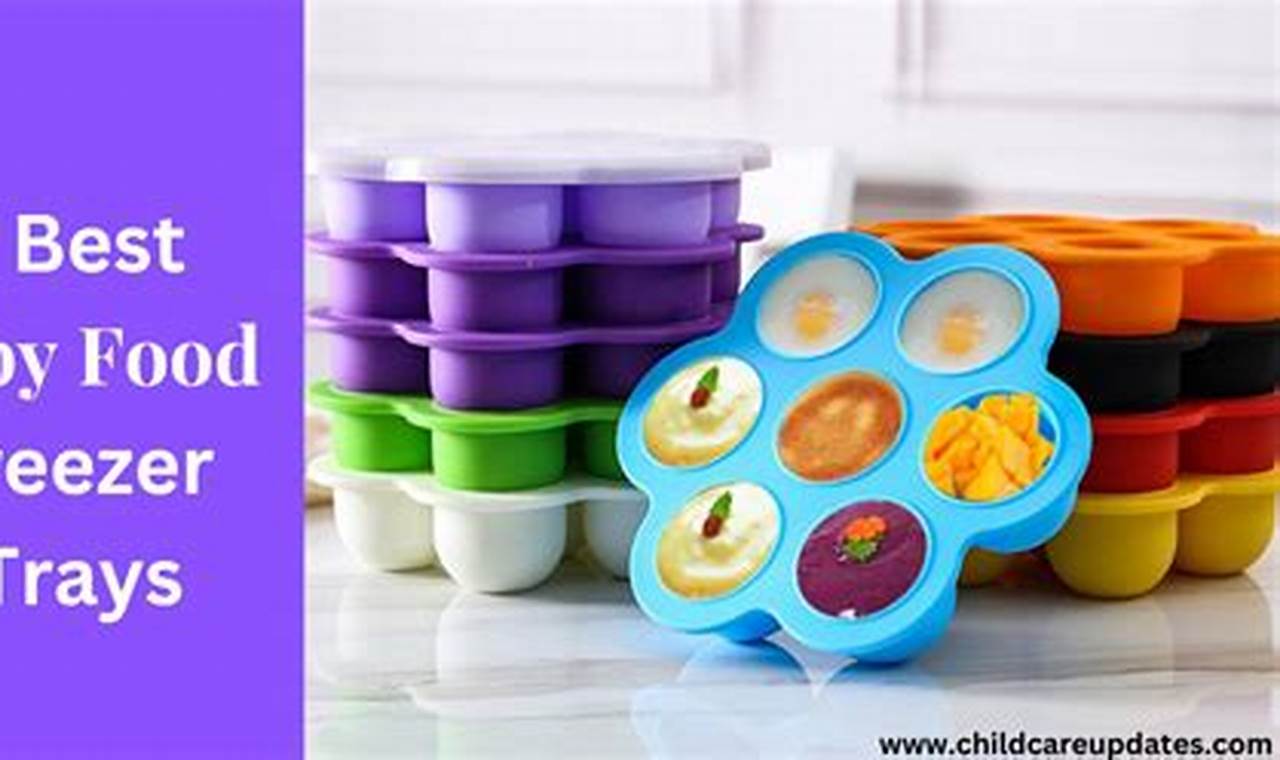 Best Baby Food Freezer Trays Guide: Homemade Food Made Easy | Baby Care 101: Essential Tips for Happy, Healthy Babies