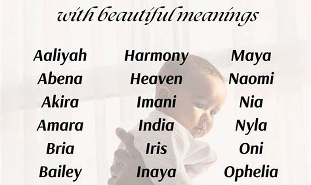 Unique Black Girl Baby Names: Origins &amp; Meanings | Baby Care 101: Essential Tips for Happy, Healthy Babies