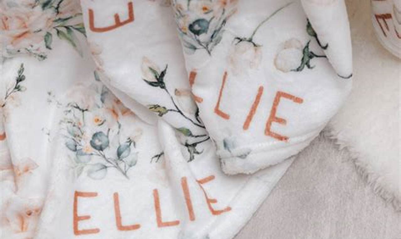 Personalized Baby Blankets: Soft Custom Comfort | Baby Care 101: Essential Tips for Happy, Healthy Babies